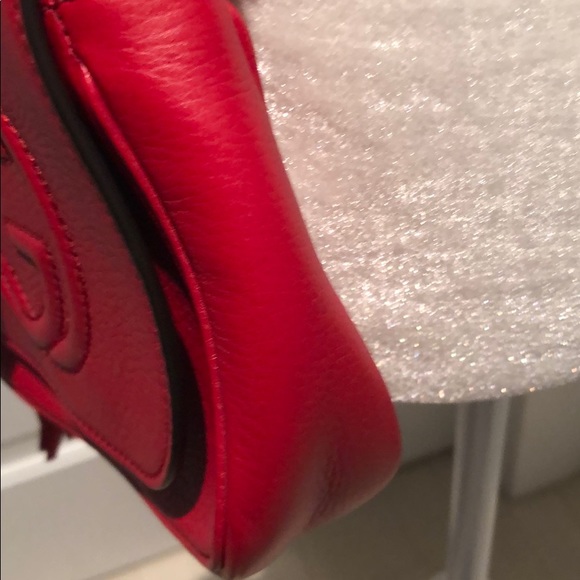 Gucci Soho Flap Red Leather tassel bag - Picture 14 of 16